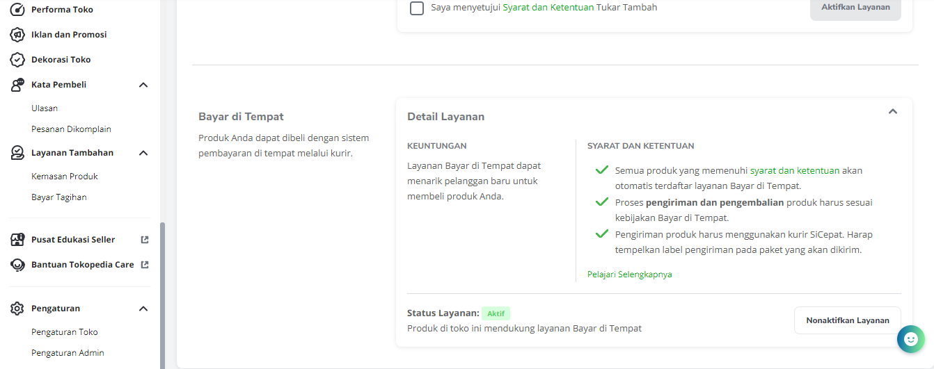 Cara Mengaktifkan Fitur Cod Di Tokopedia Untuk Seller | BlogIDN.com